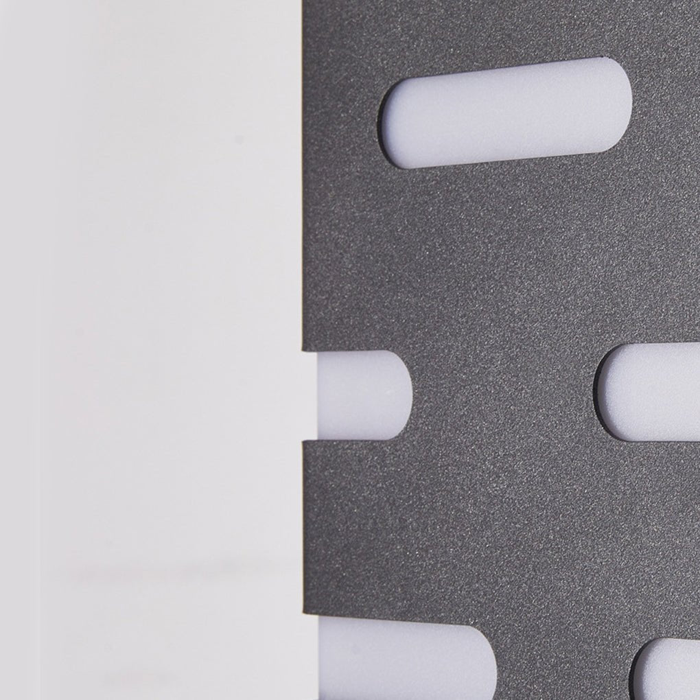 Modern Rectangular Outdoor Pillar Lights - Sleek and Durable-Lighom