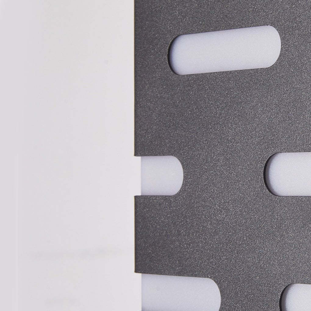 Modern Rectangular Outdoor Pillar Lights - Sleek and Durable-Lighom