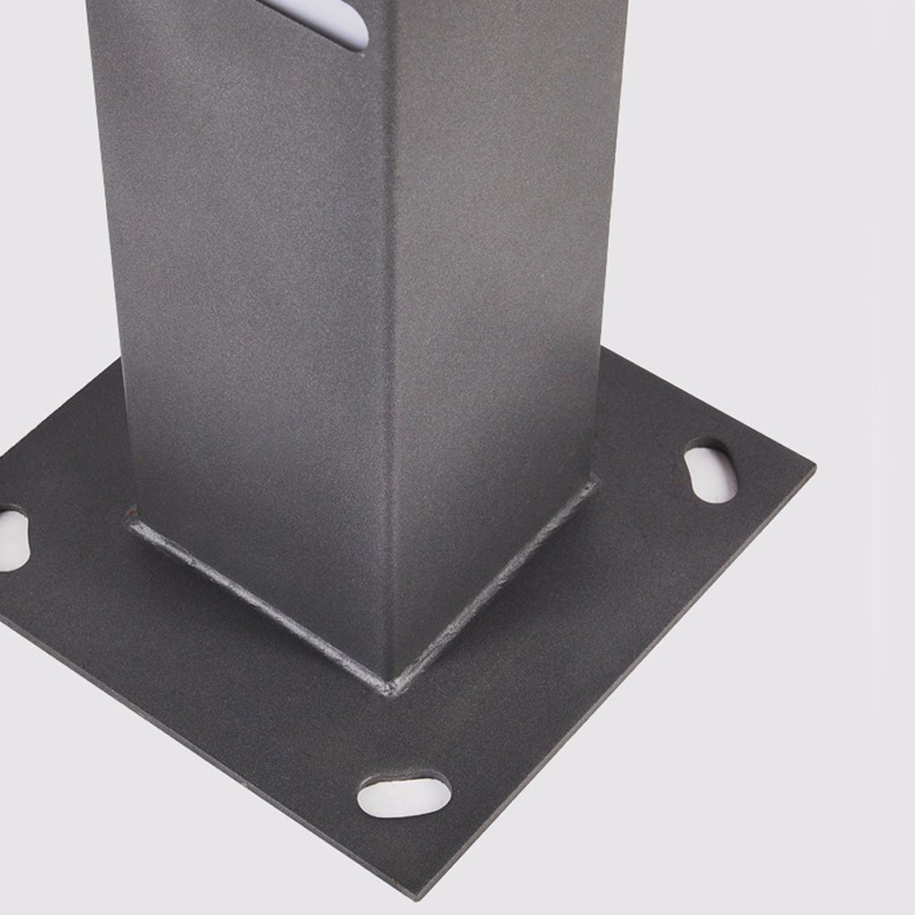 Modern Rectangular Outdoor Pillar Lights - Sleek and Durable-Lighom