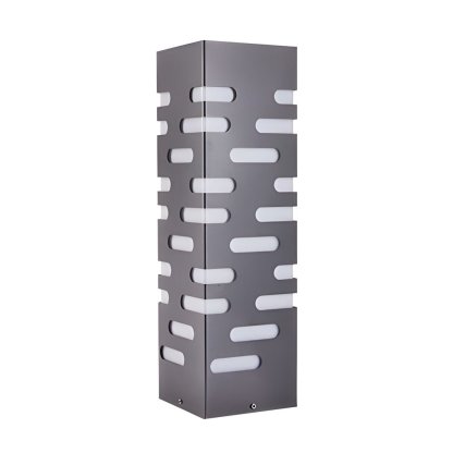 Modern Rectangular Outdoor Pillar Lights - Sleek and Durable-Lighom