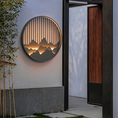 Creative Outdoor Waterproof LED Balcony Garden Light Landscape Wall Sconces-Lighom