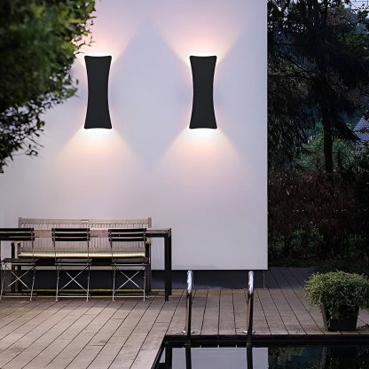 Creative Up and Down Lights LED Outdoor Wall Lights Wall Lamp Wall Sconce Lighting-Lighom