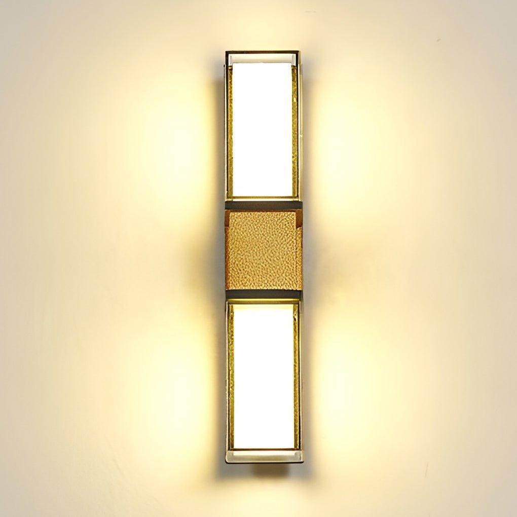 Creative Up and Down Lights Waterproof LED Wall Sconces Outdoor Wall Lights-Lighom