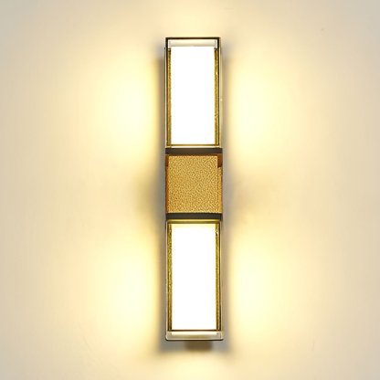 Creative Up and Down Lights Waterproof LED Wall Sconces Outdoor Wall Lights-Lighom
