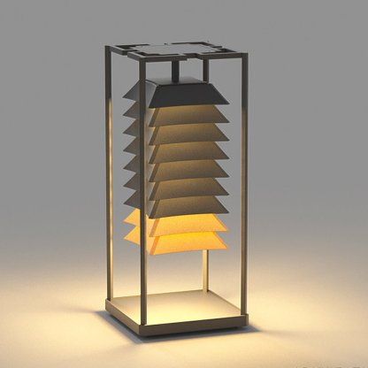 Creative Waterproof Outdoor Post Lights Pillar Light Garden Lights Landscape Lighting-Lighom