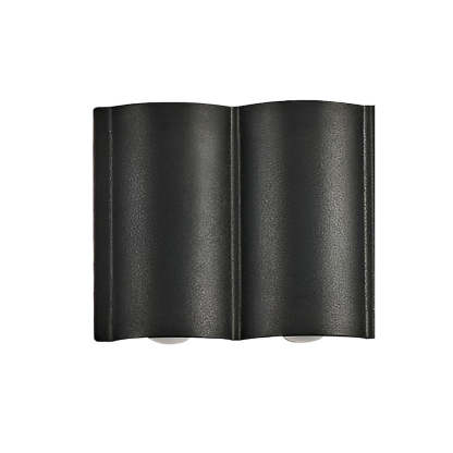 Creative Wave Arc Design Up and Down Lights LED Outdoor Wall Lights Wall Sconces Waterproof-Lighom