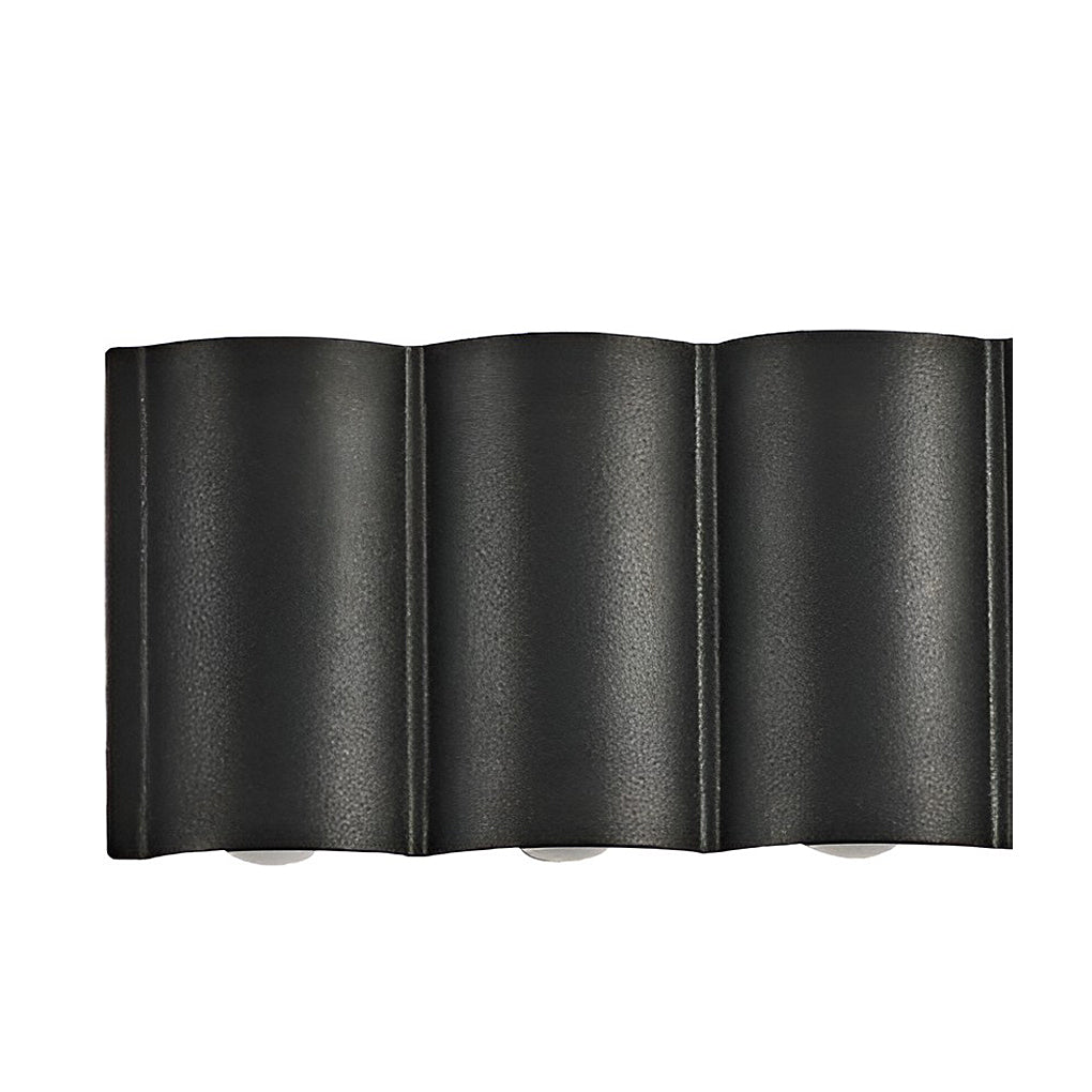 Creative Wave Arc Design Up and Down Lights LED Outdoor Wall Lights Wall Sconces Waterproof-Lighom