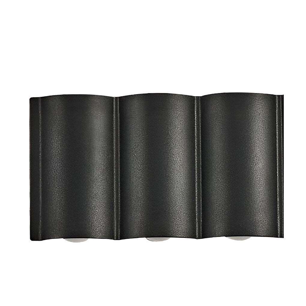 Creative Wave Arc Design Up and Down Lights LED Outdoor Wall Lights Wall Sconces Waterproof-Lighom