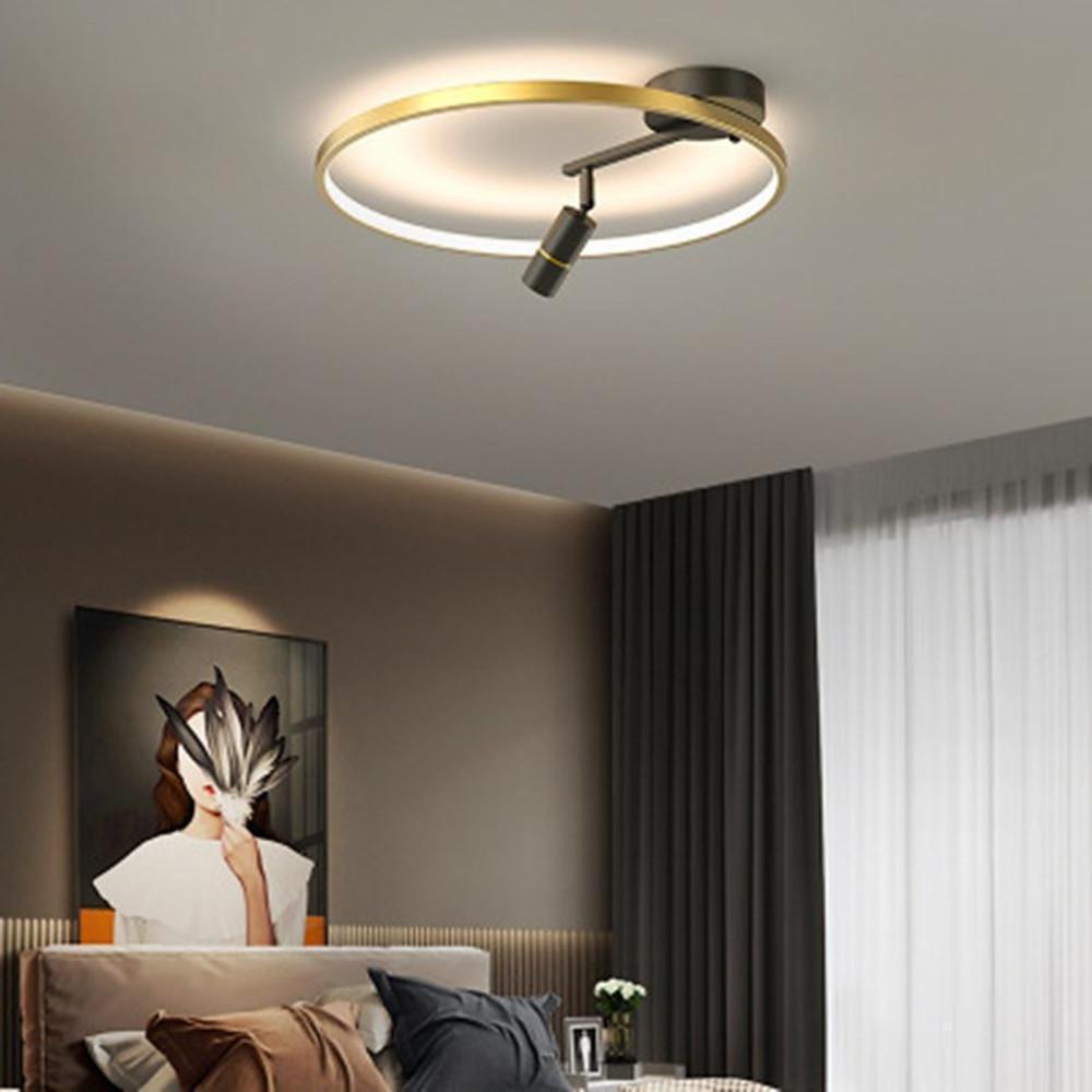 Circle Dimmable Flush Mount Ceiling Light
