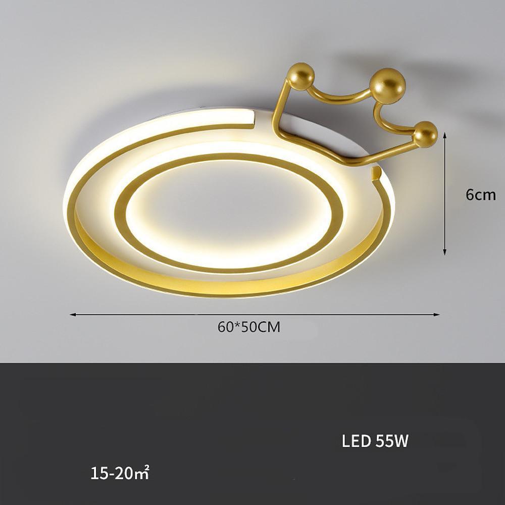 Circle Crown LED Flush Mount Ceiling Lights Regal Lights-Lighom