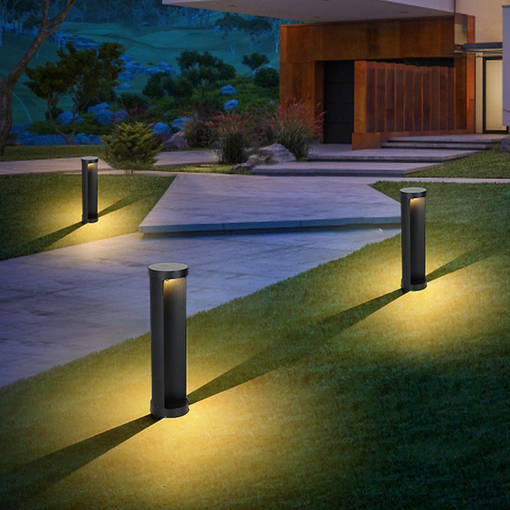 Cylindrical Outdoor Lawn Courtyard Lamp Waterproof LED Landscape Lighting-Lighom