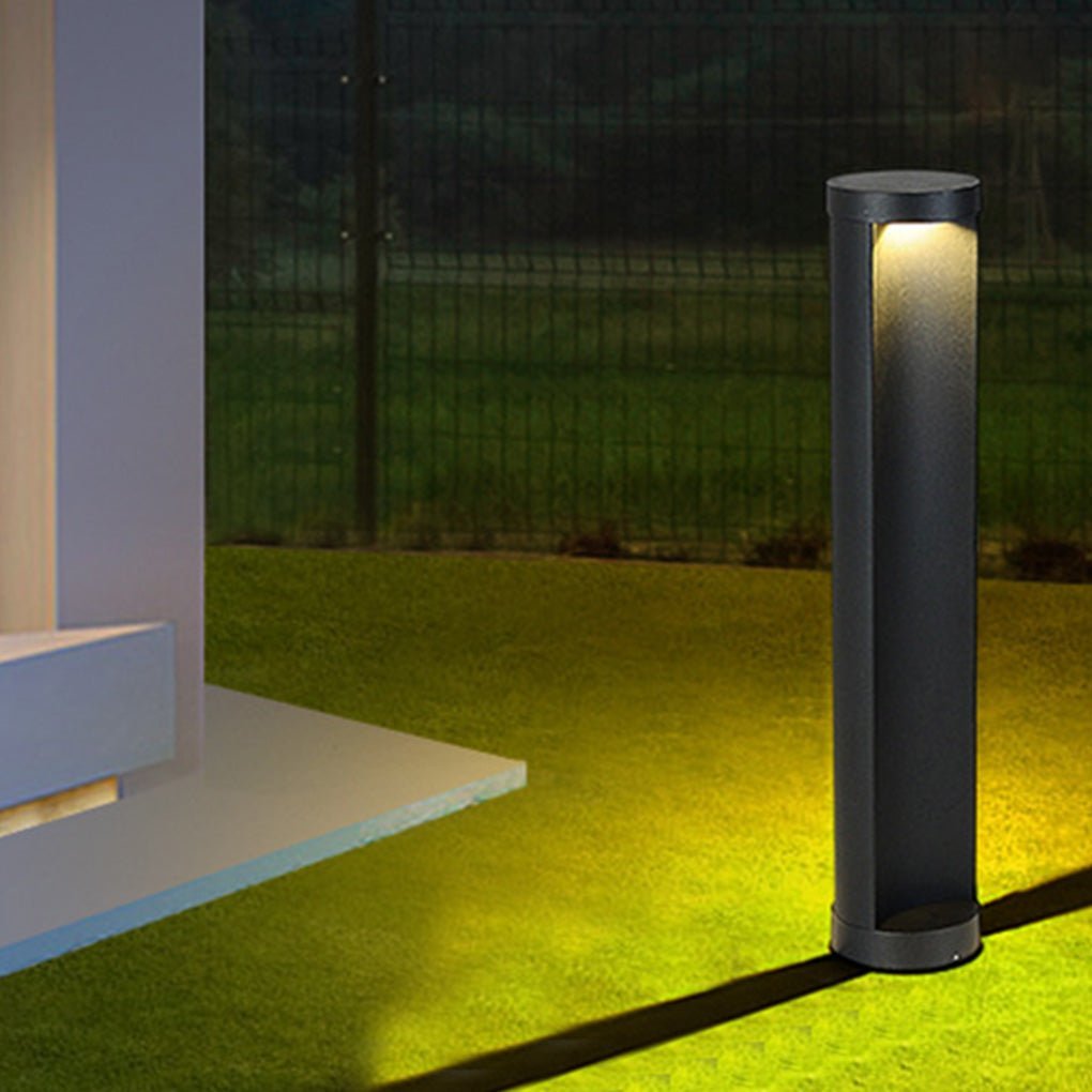 Cylindrical Outdoor Lawn Courtyard Lamp Waterproof LED Landscape Lighting-Lighom