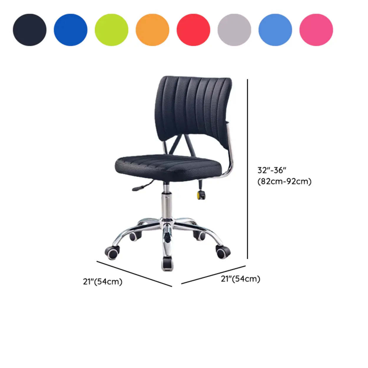 Adjustable Swivel Leather Office Chair