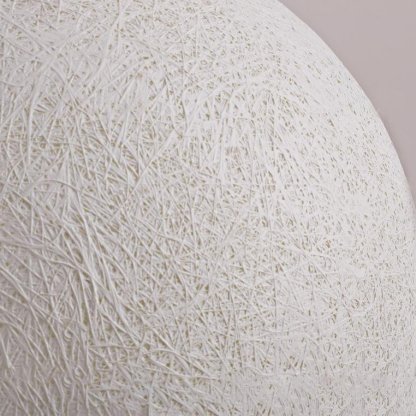 Resin Round Ball Moon LED Waterproof White Modern Outdoor Light Fence Lights-Lighom