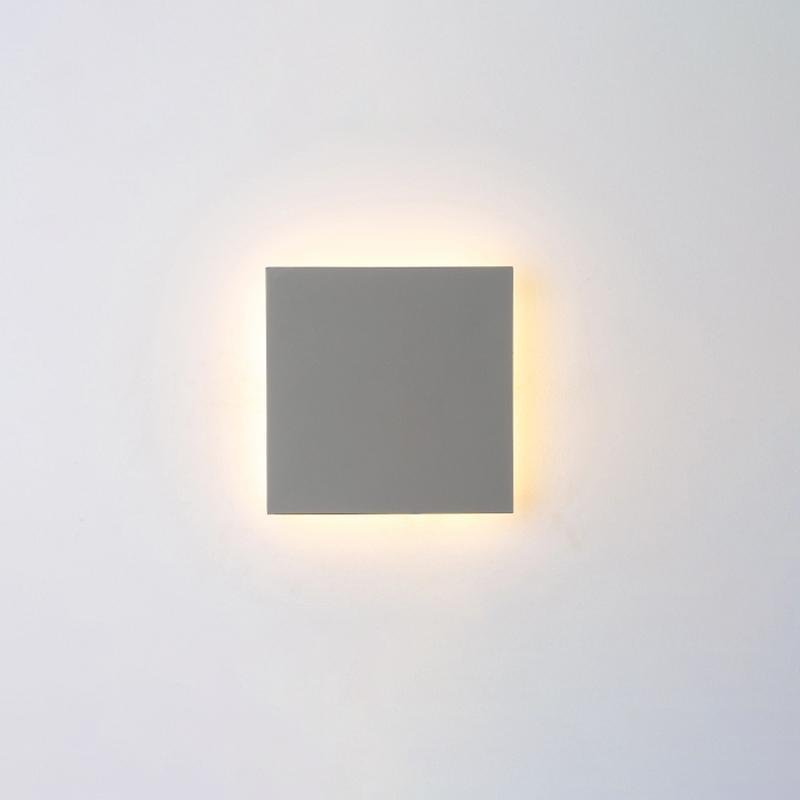 Modern Waterproof LED Outdoor Wall Lights in Flat and Square Designs-Lighom
