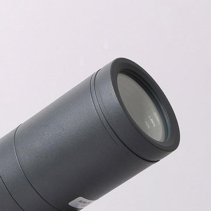 Adjustable Round Aluminum LED Waterproof Black Modern Tree Spotlights-Lighom