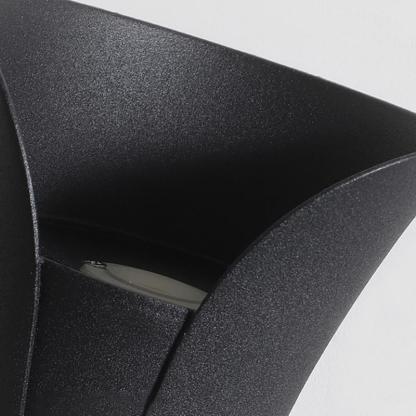 Curved LED Up and Down Lighting Waterproof Modern Outdoor Wall Lights-Lighom