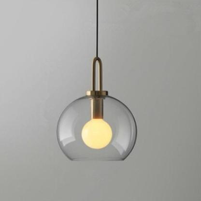 Nordic Style Modern Metal Glass Globe Island Design Industrial Pendant Lighting Ceiling Light-Lighom