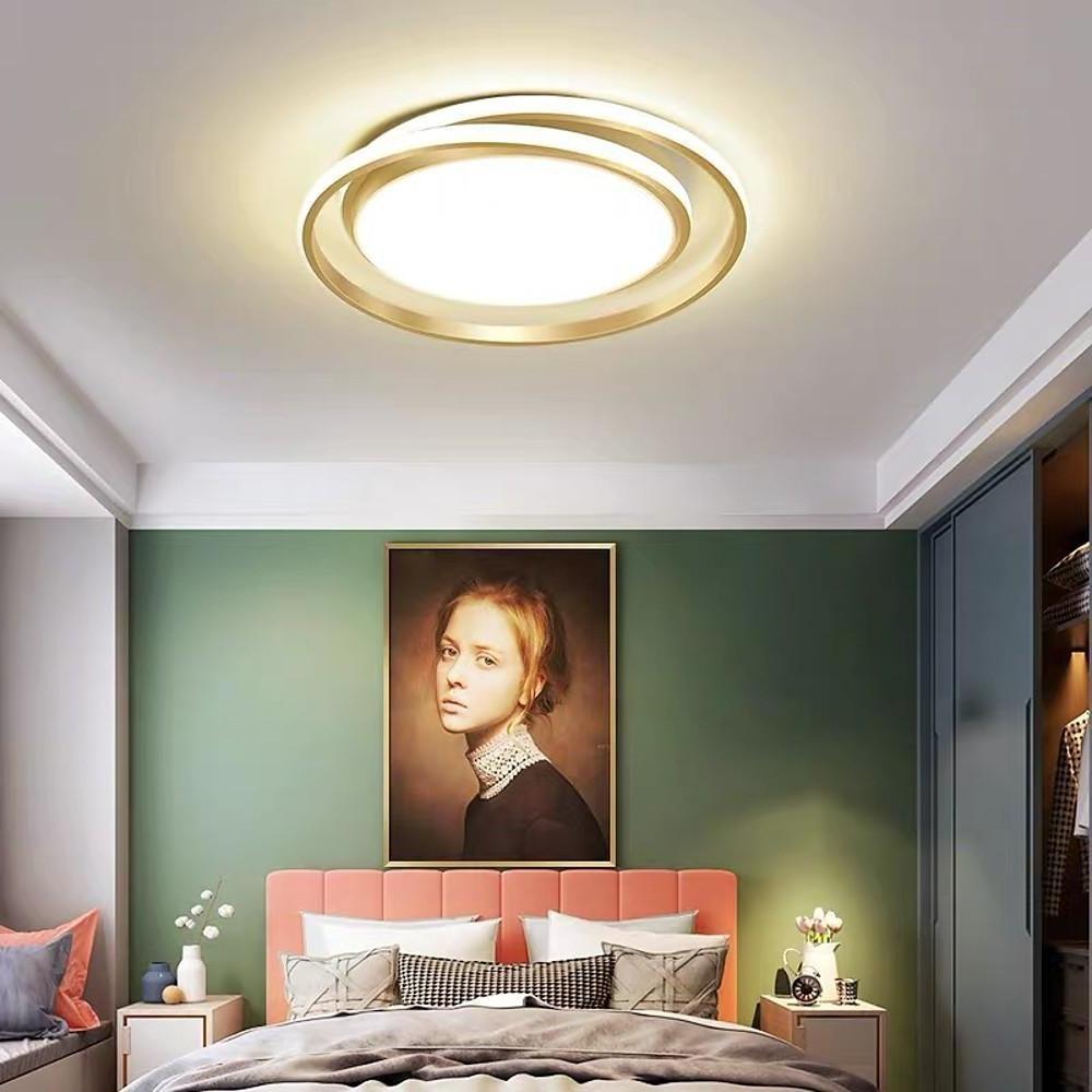 Circular LED Modern Flush Mount Light