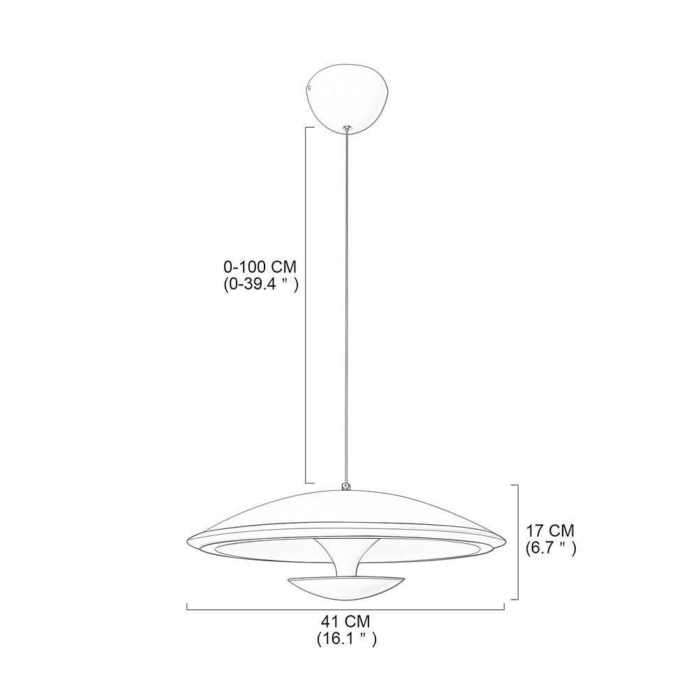 Artistic Novelty Modern Island Chandelier Acrylic Metal Ceiling Light-Lighom
