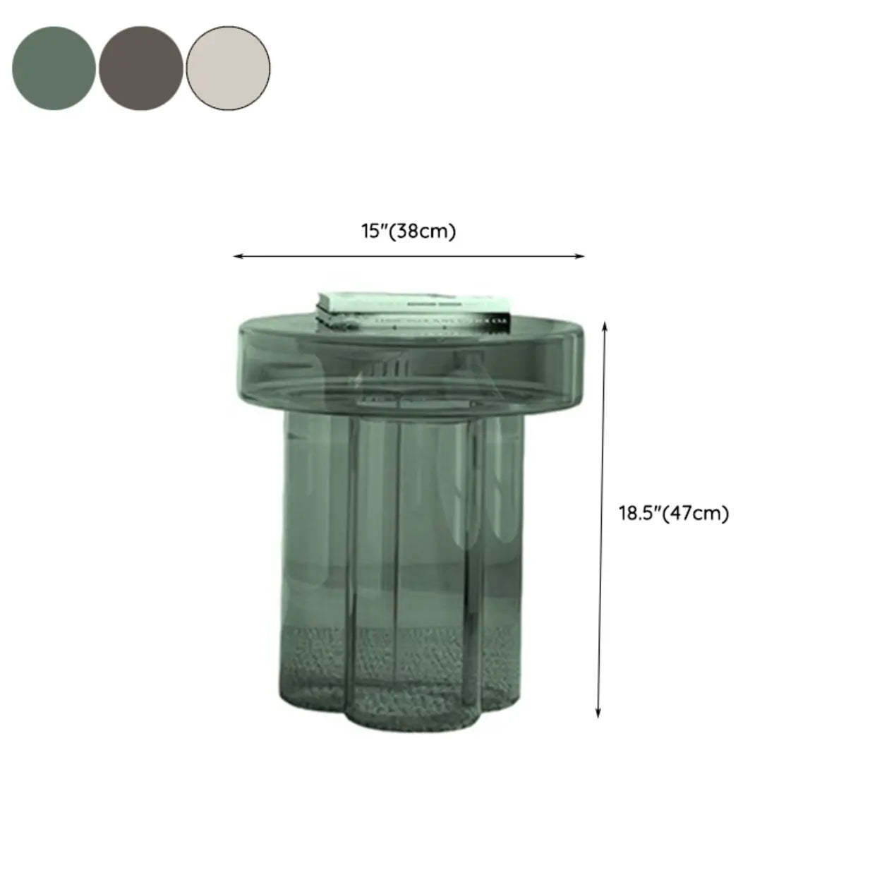 Glass Round Coffee Table