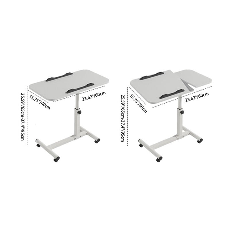 Minimalist Foldable Lift-Top Steel Frame Side Table