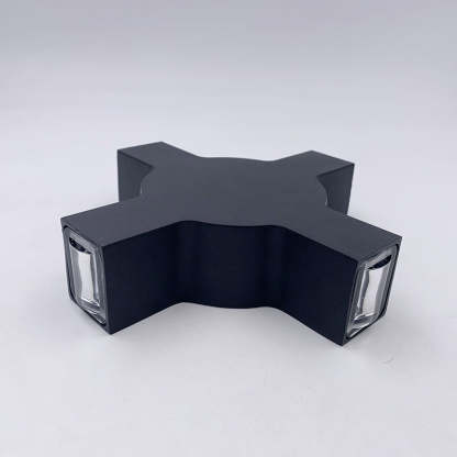 Creative Starlight Decorative LED Waterproof Black Modern Wall Lamp-Lighom