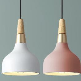 Modern Macaron Disc Art Pendant