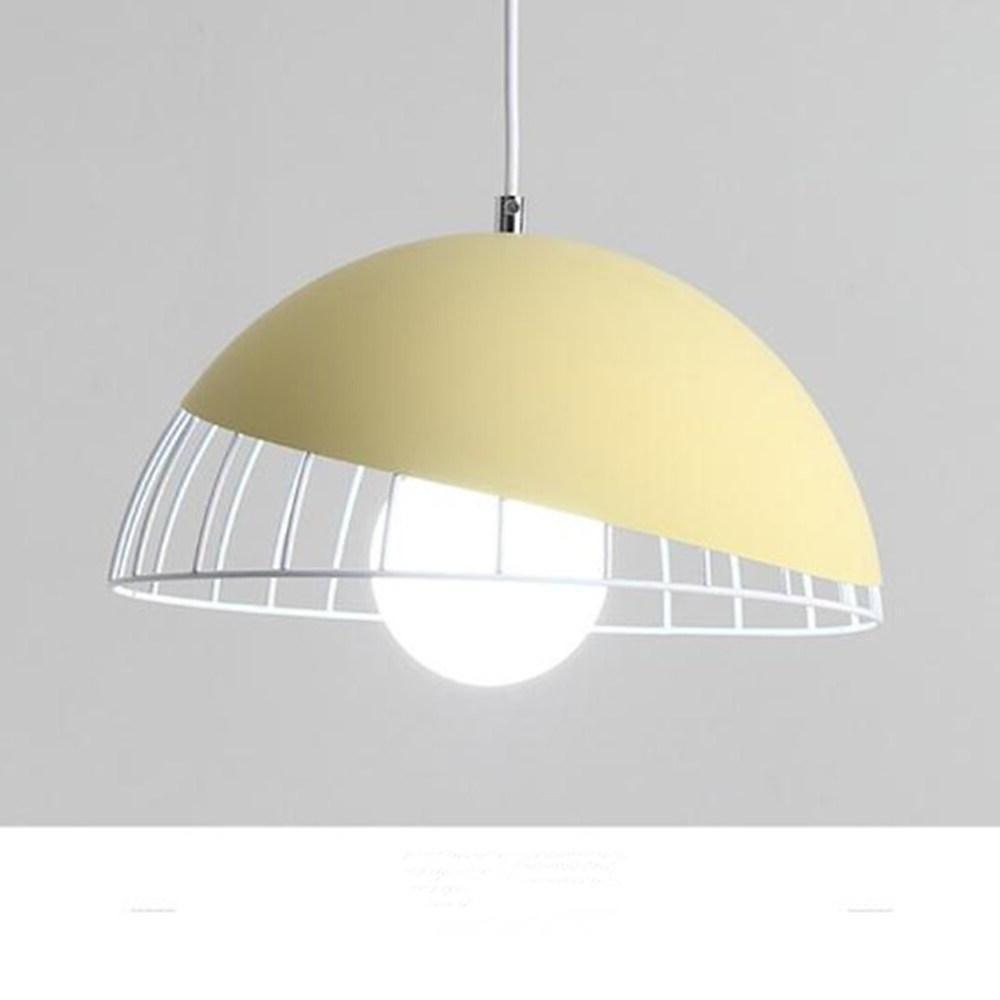 Creative Metal Semi Globular Design Led Modern Kitchen Island Lighting-Lighom