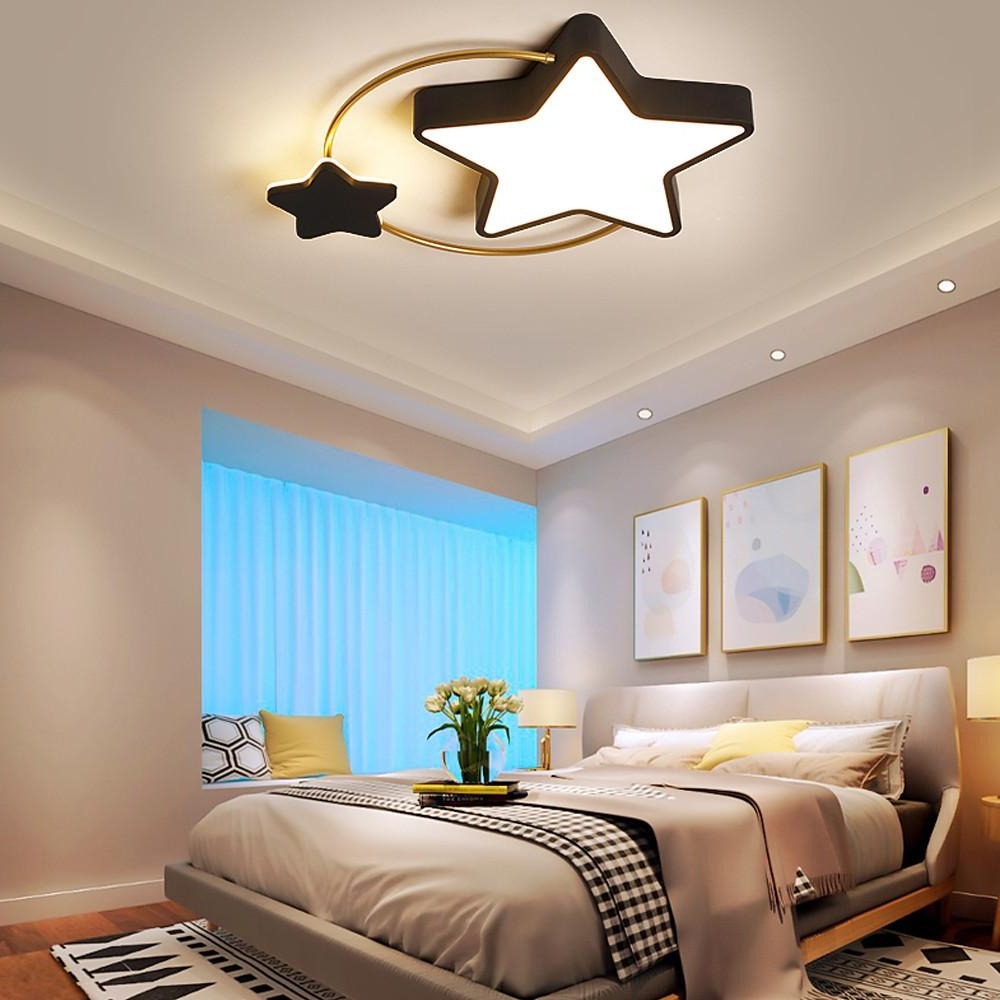 2-Star Dimmable LED Kids Flush Mount