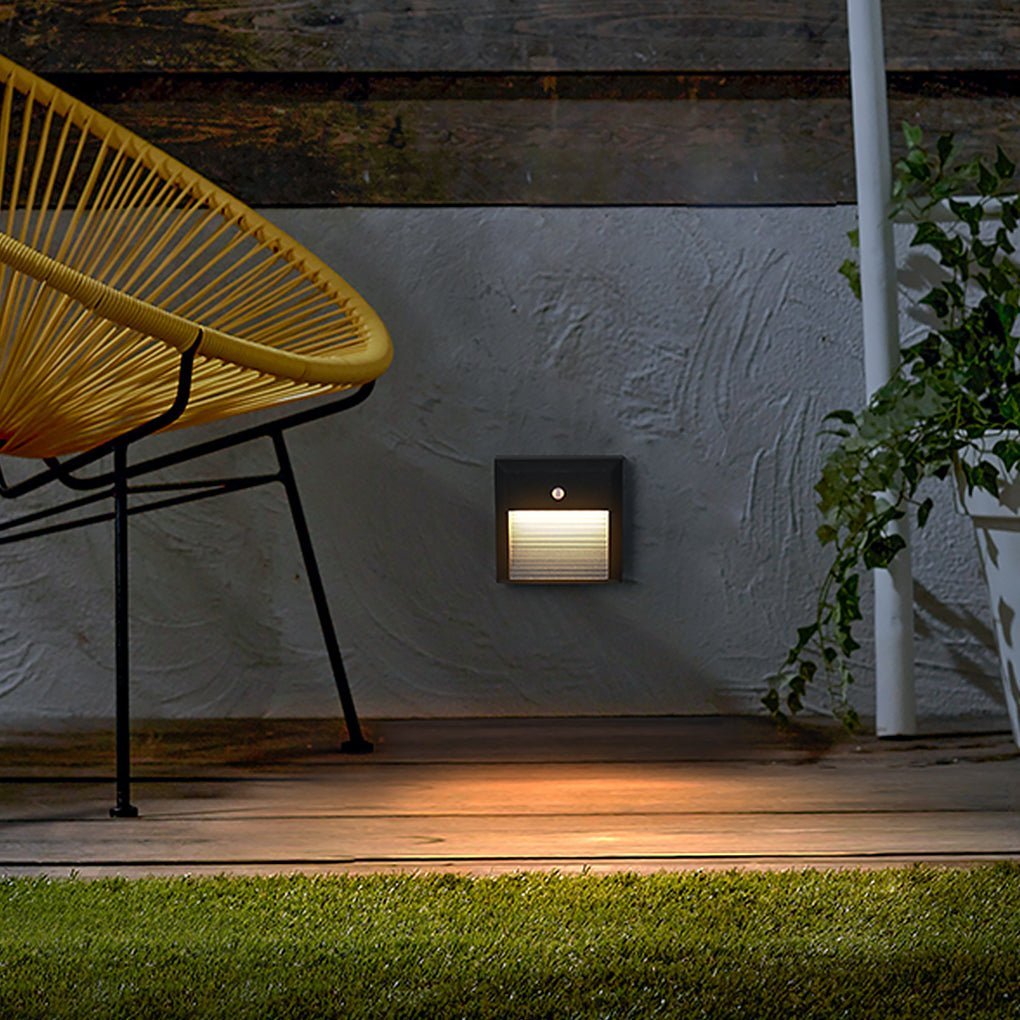 Embedded Motion Sensor Design LED Step Light for Courtyard Terrace Garden-Lighom