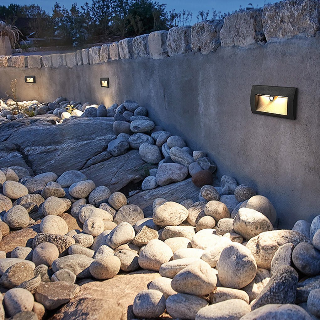Embedded Motion Sensor Design LED Step Light for Courtyard Terrace Garden-Lighom