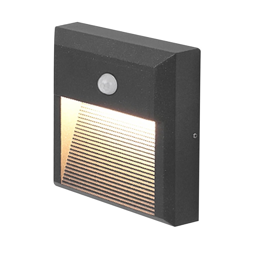 Embedded Motion Sensor Design LED Step Light for Courtyard Terrace Garden-Lighom