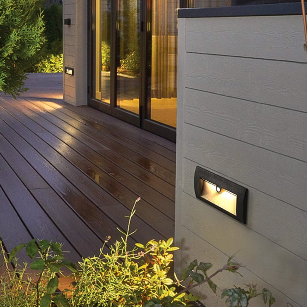 Embedded Motion Sensor Design LED Step Light for Courtyard Terrace Garden-Lighom