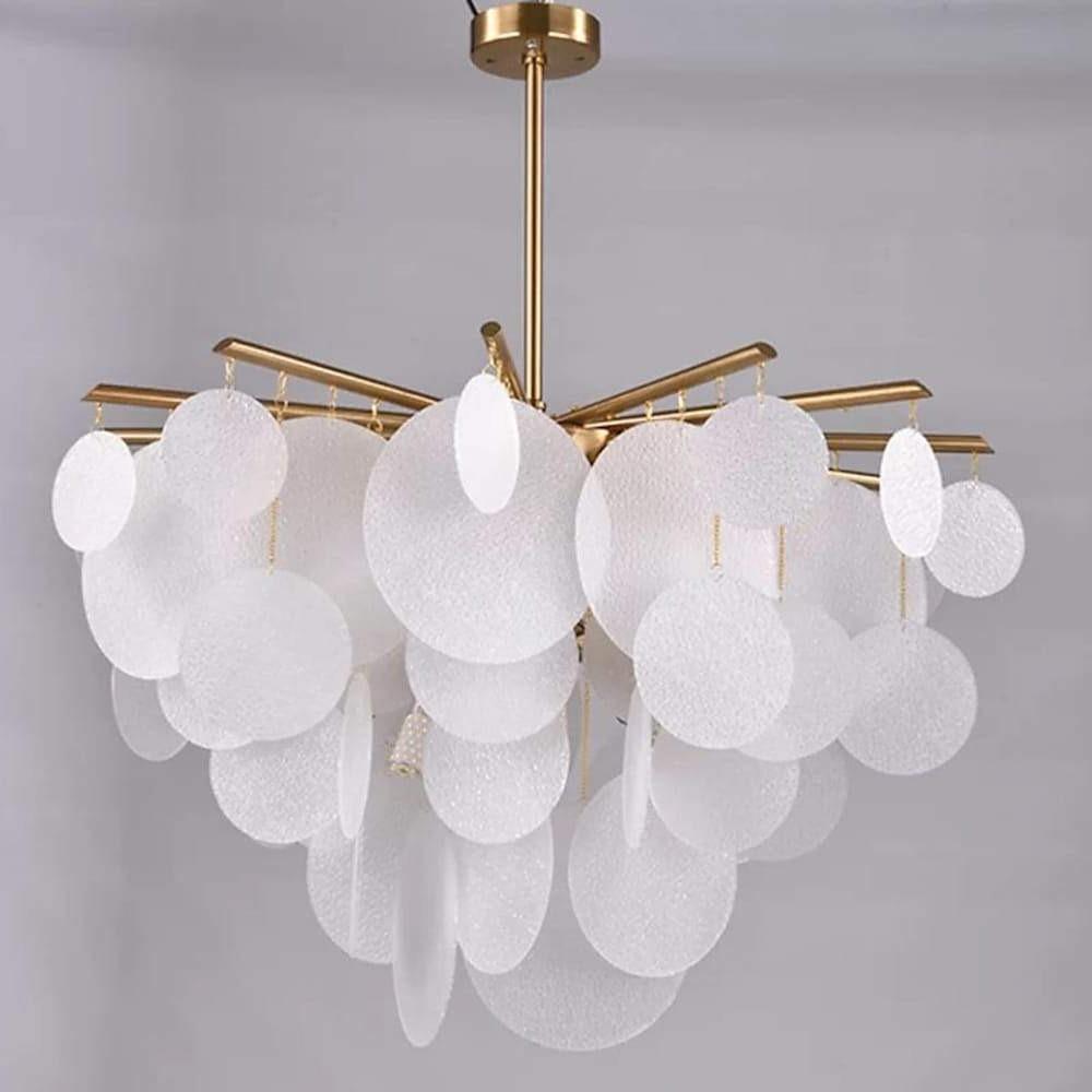 Candyfloss Modern LED Chandelier Light for Living Room with 6 Bulbs-Lighom