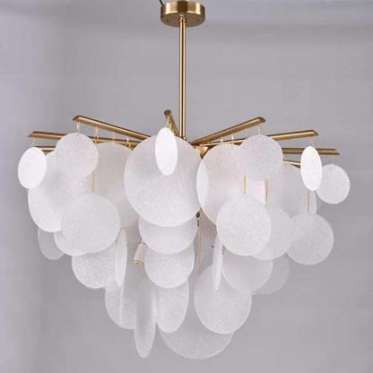 Candyfloss Modern LED Chandelier Light for Living Room with 6 Bulbs-Lighom
