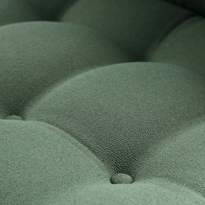 Ergonomic Green Tufted Back Spider Base Side Chair