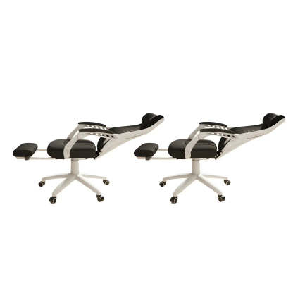 Ergonomic Black Mesh High-Back Office Chair — Black / 1 Piece / Without Footrest