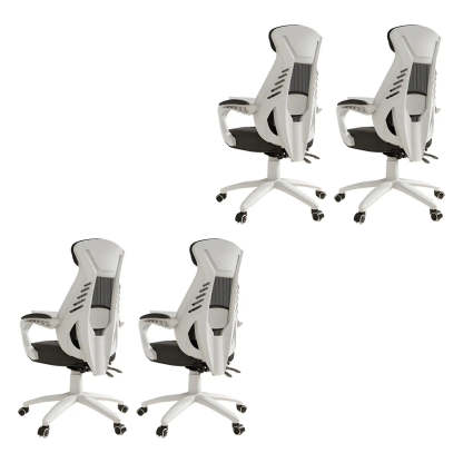 Ergonomic Black Mesh High-Back Office Chair