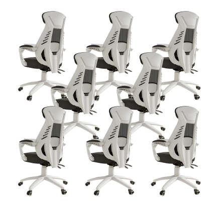 Ergonomic Black Mesh High-Back Office Chair
