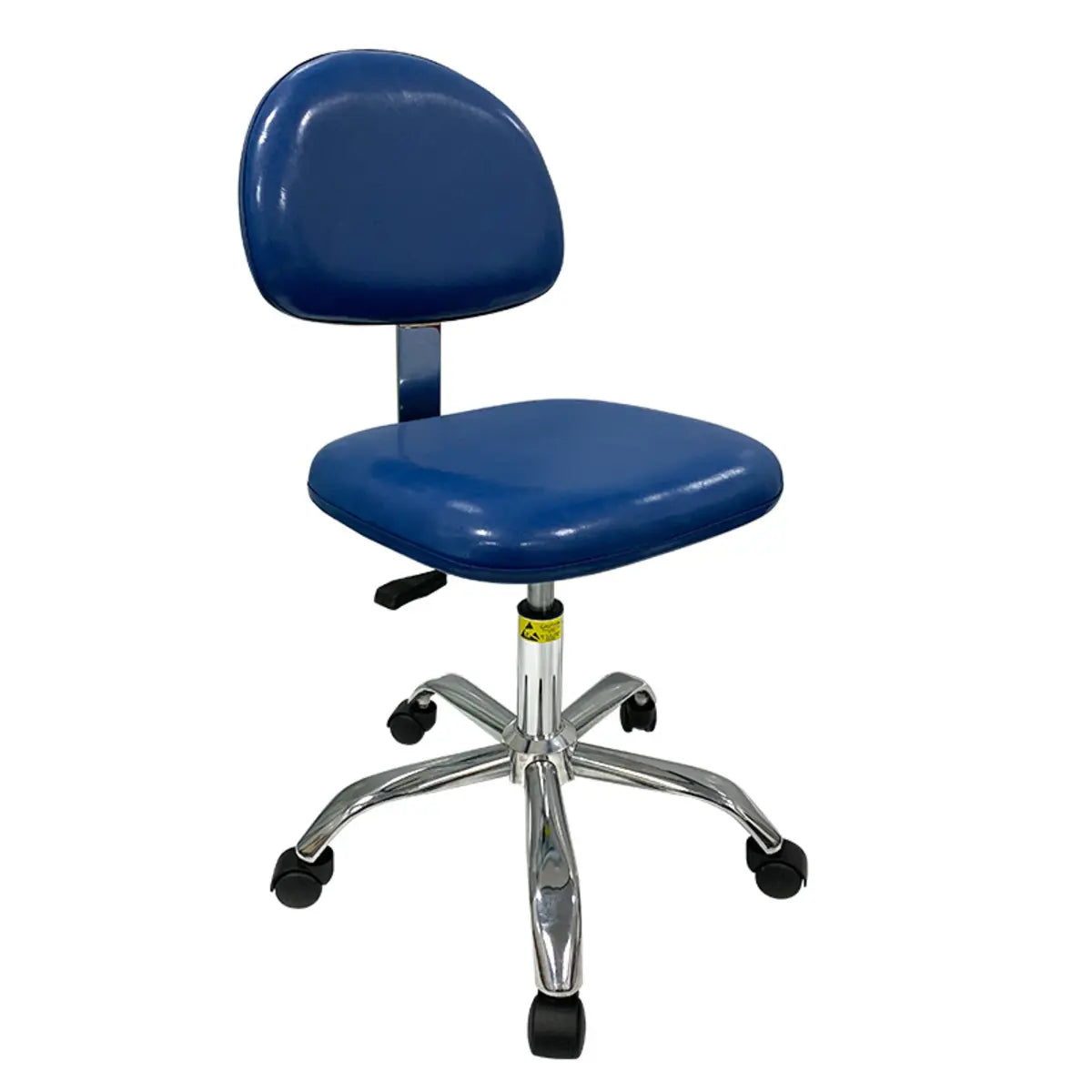 Ergonomic Metal Adjustable Black Office Stool