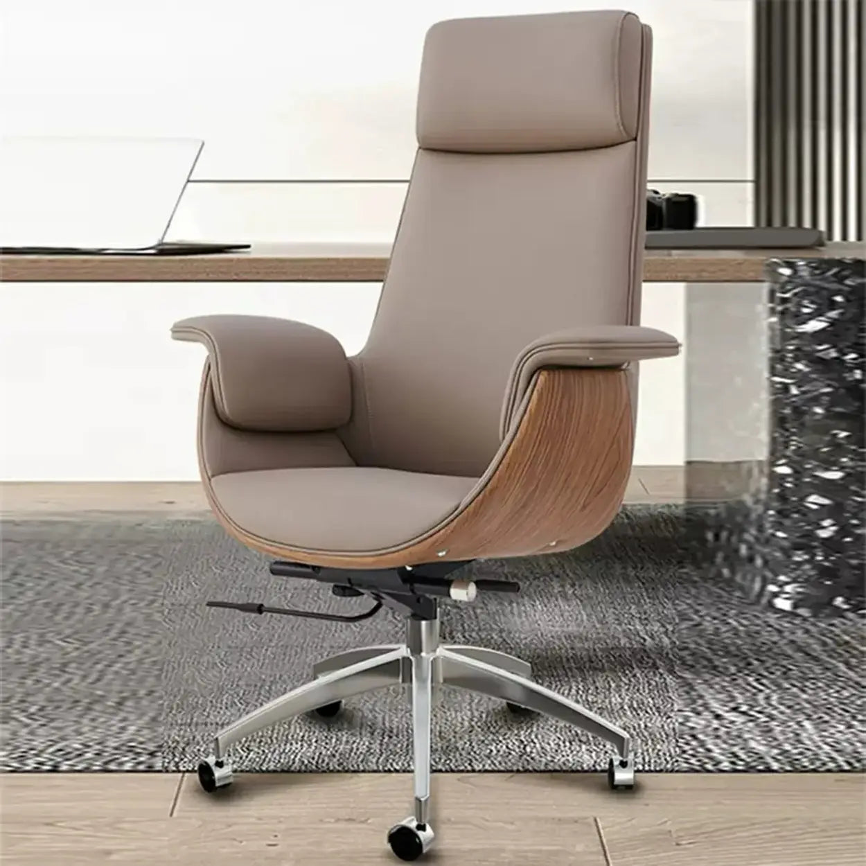 Ergonomic Full-Back Adjustable Swivel Office Chair