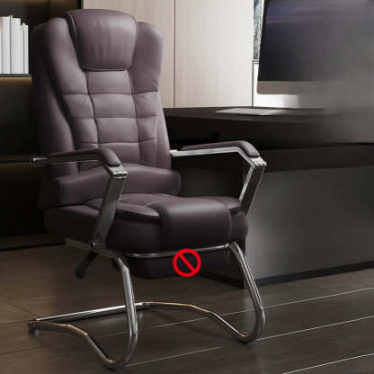 Executive Leather High-Back Office Chair