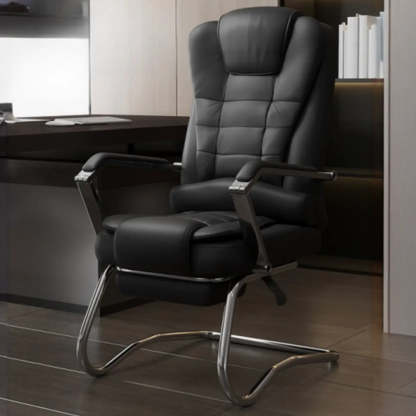 Executive Leather High-Back Office Chair