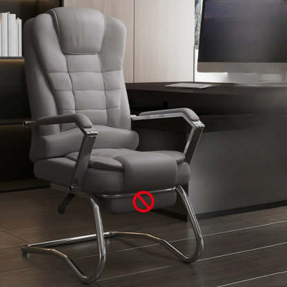 Executive Leather High-Back Office Chair