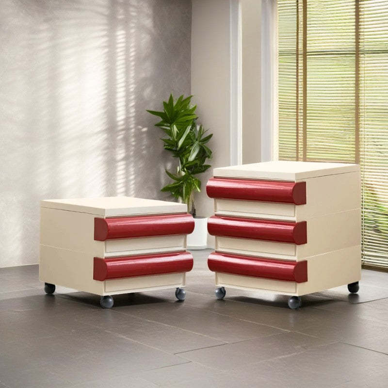 Scandinavian Cubic Movable Nightstand 2/3/4-Drawer