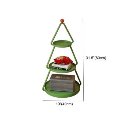 Christmas Tree 3-Tier Storage End Table