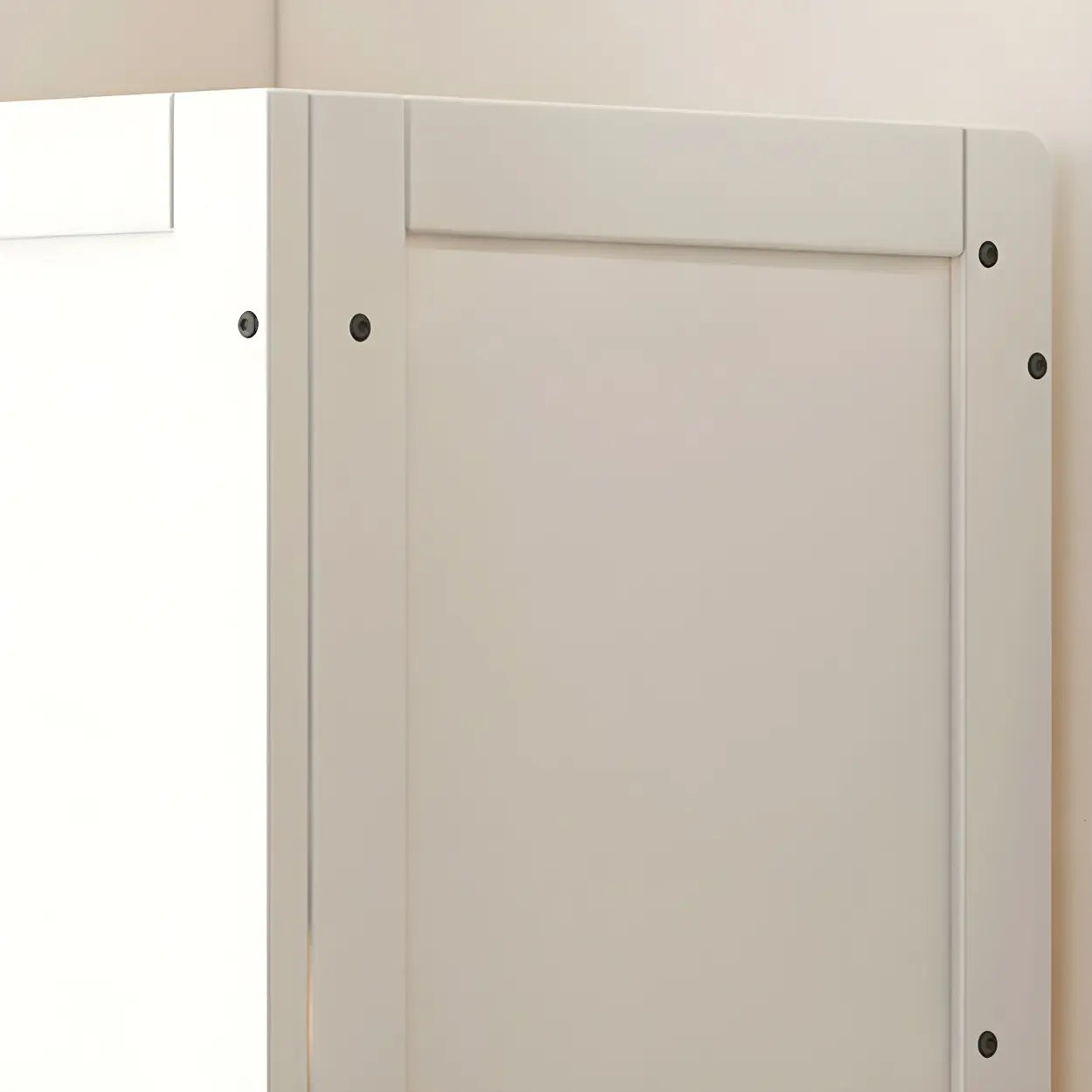 Diamond Bamboo Corner Display Cabinet