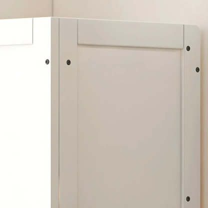 Diamond Bamboo Corner Display Cabinet