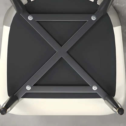 Faux Leather Dining Side Chair with Felt Pads